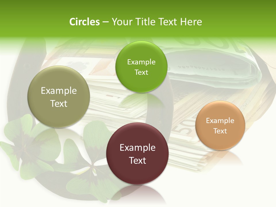 Gain Billets Gros Lot PowerPoint Template