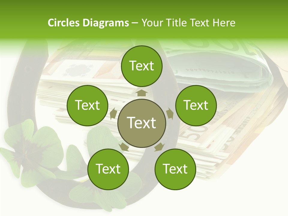 Gain Billets Gros Lot PowerPoint Template