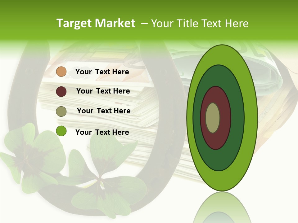 Gain Billets Gros Lot PowerPoint Template