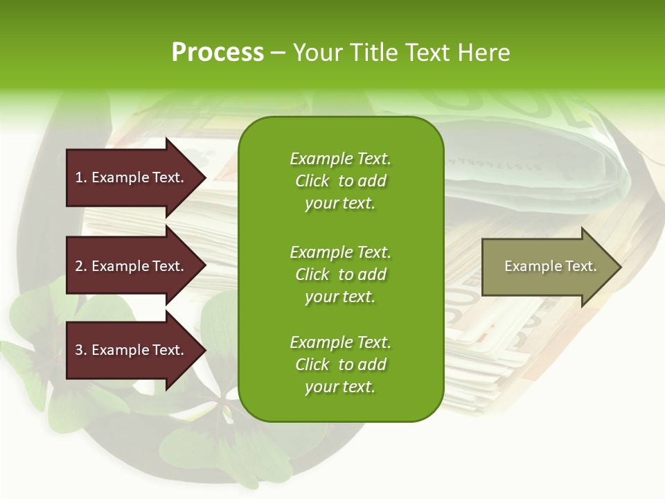 Gain Billets Gros Lot PowerPoint Template