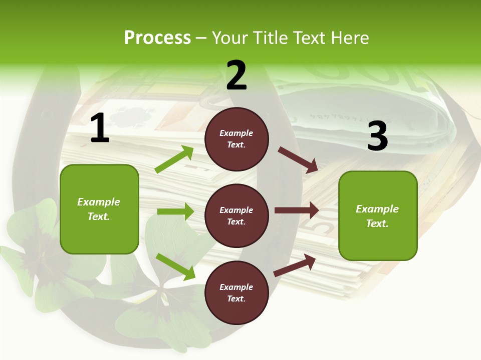 Gain Billets Gros Lot PowerPoint Template