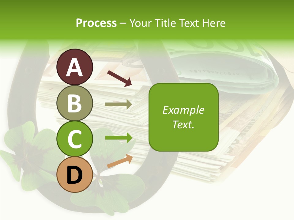 Gain Billets Gros Lot PowerPoint Template