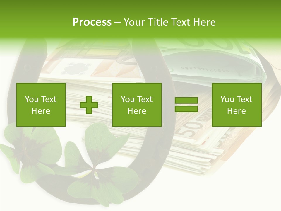 Gain Billets Gros Lot PowerPoint Template