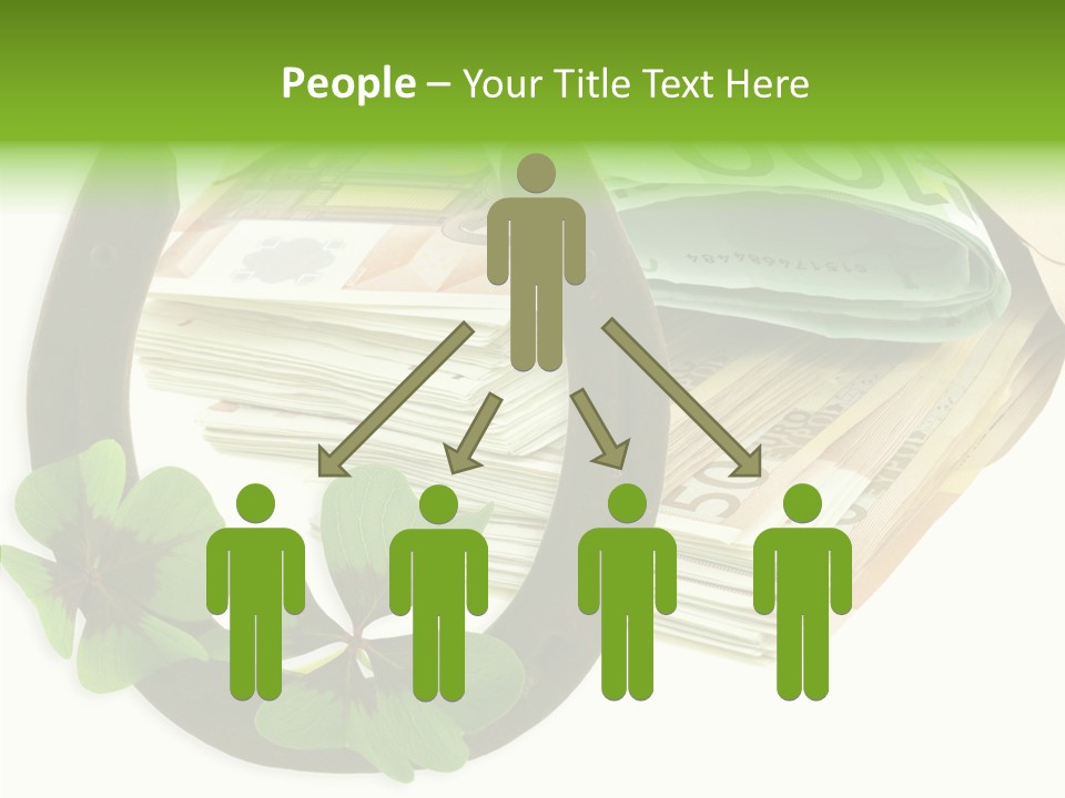 Gain Billets Gros Lot PowerPoint Template