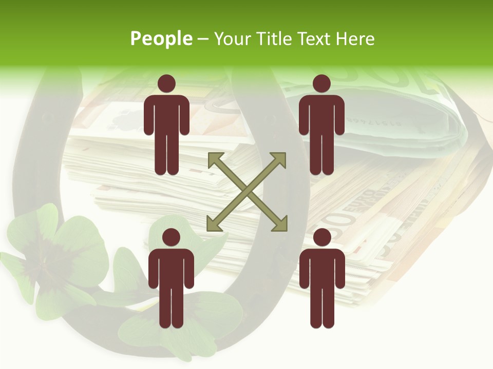 Gain Billets Gros Lot PowerPoint Template