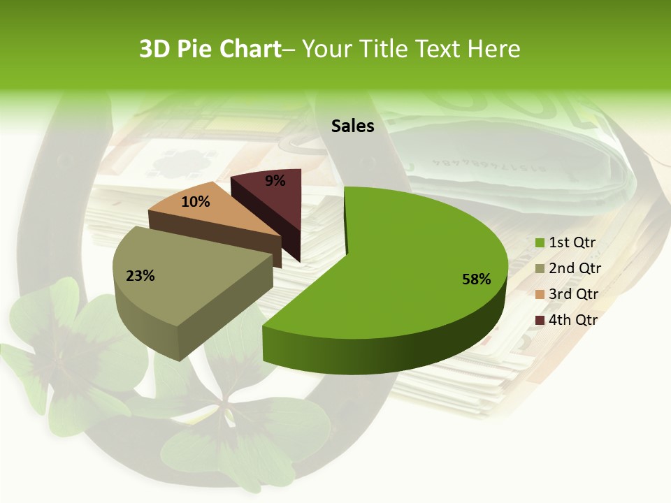 Gain Billets Gros Lot PowerPoint Template