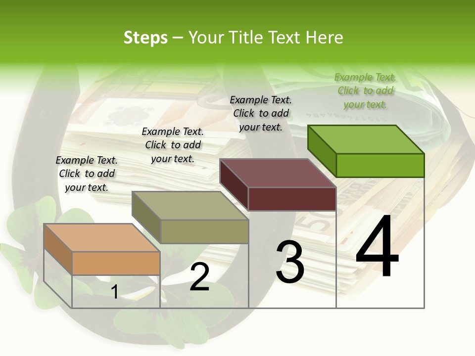 Gain Billets Gros Lot PowerPoint Template