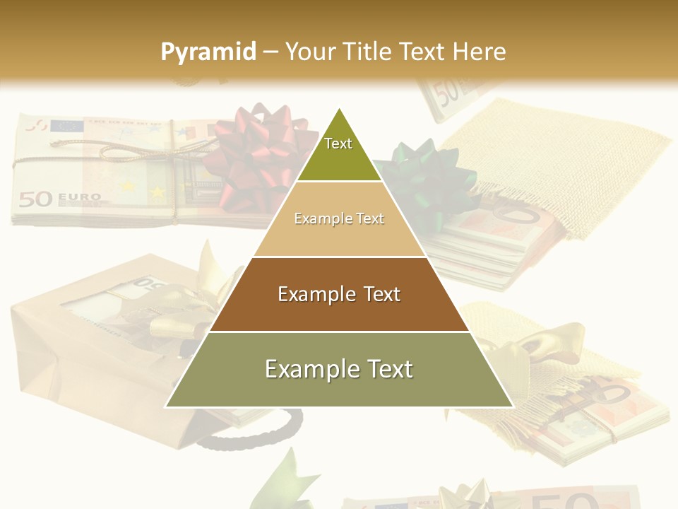 Billets Paquet Ornement PowerPoint Template