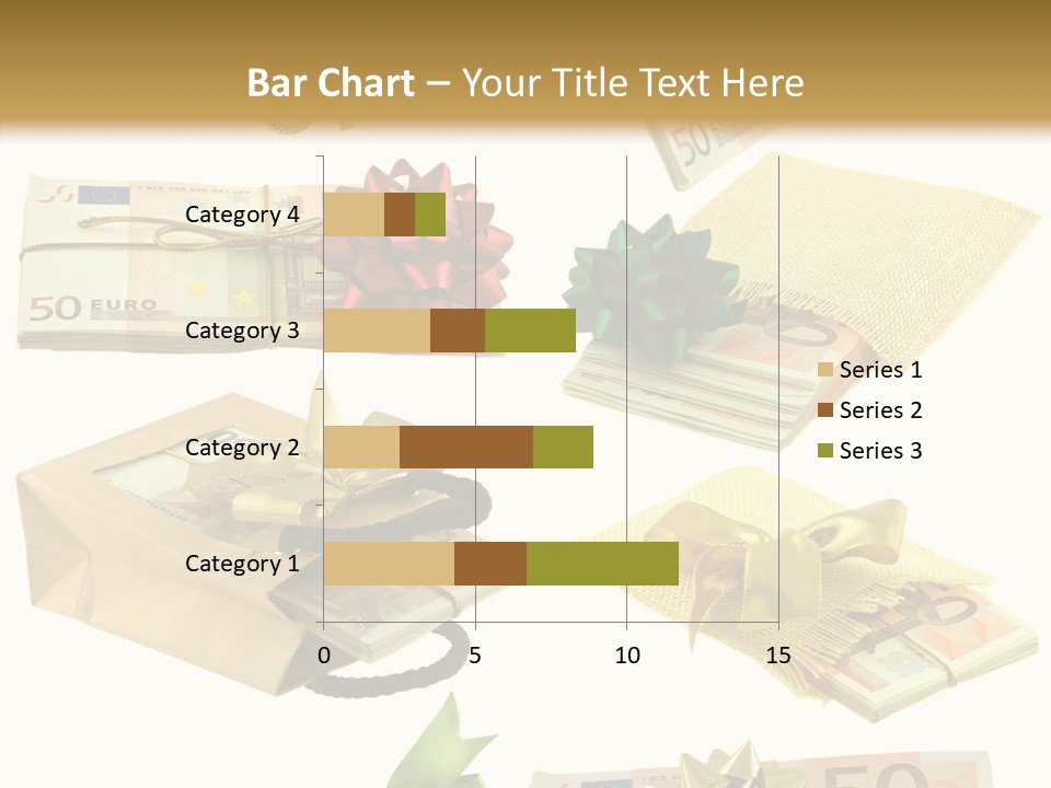 Billets Paquet Ornement PowerPoint Template
