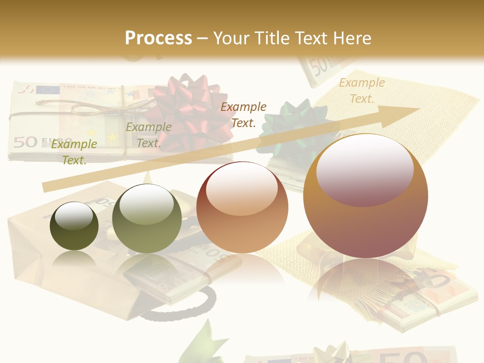 Billets Paquet Ornement PowerPoint Template