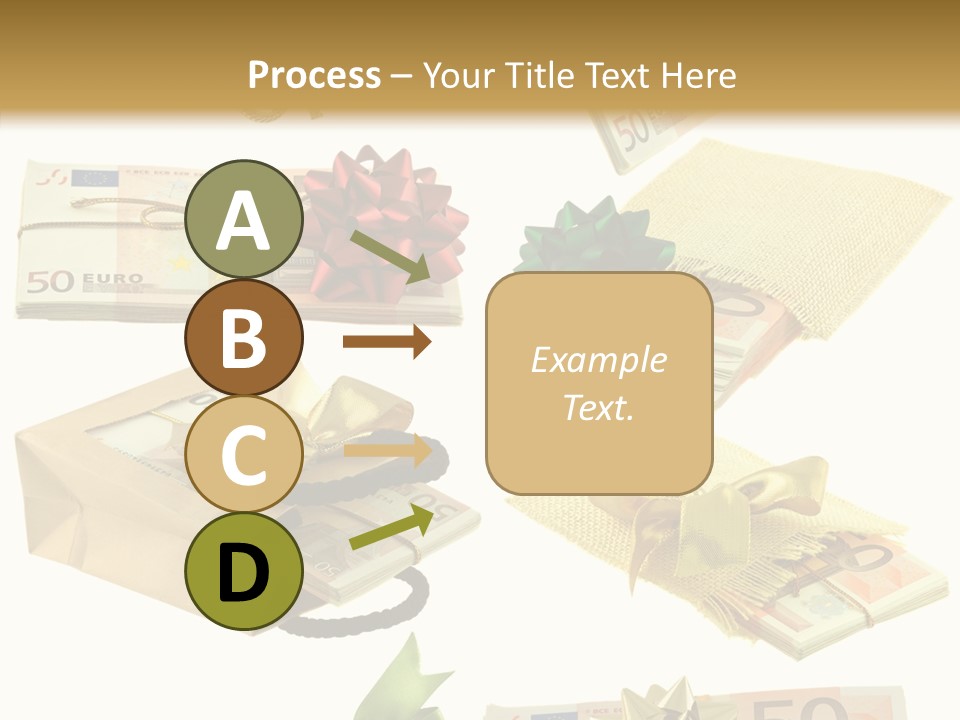 Billets Paquet Ornement PowerPoint Template