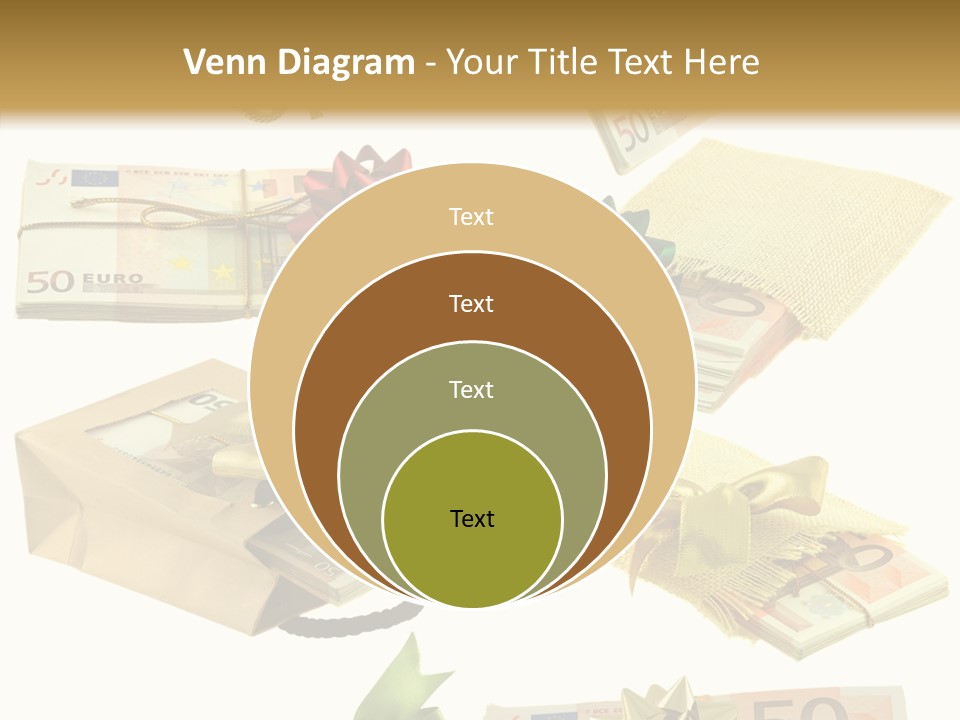 Billets Paquet Ornement PowerPoint Template