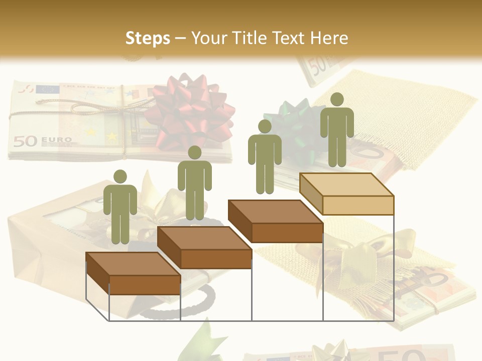 Billets Paquet Ornement PowerPoint Template