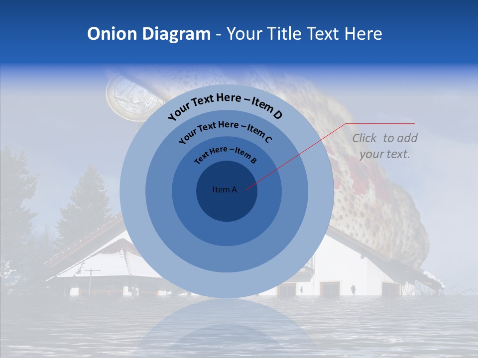 Familie Menschlich Hochwasser PowerPoint Template