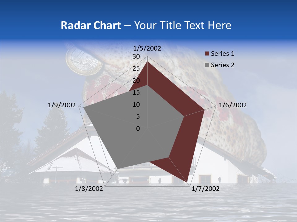 Familie Menschlich Hochwasser PowerPoint Template