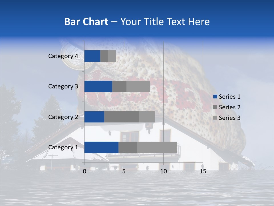 Familie Menschlich Hochwasser PowerPoint Template