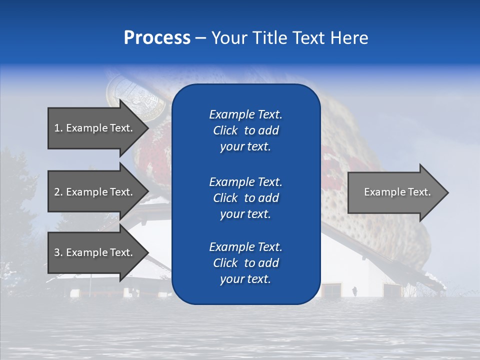 Familie Menschlich Hochwasser PowerPoint Template
