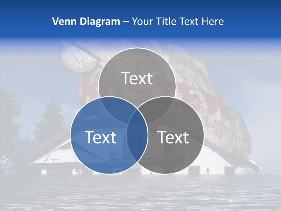 Familie Menschlich Hochwasser PowerPoint Template