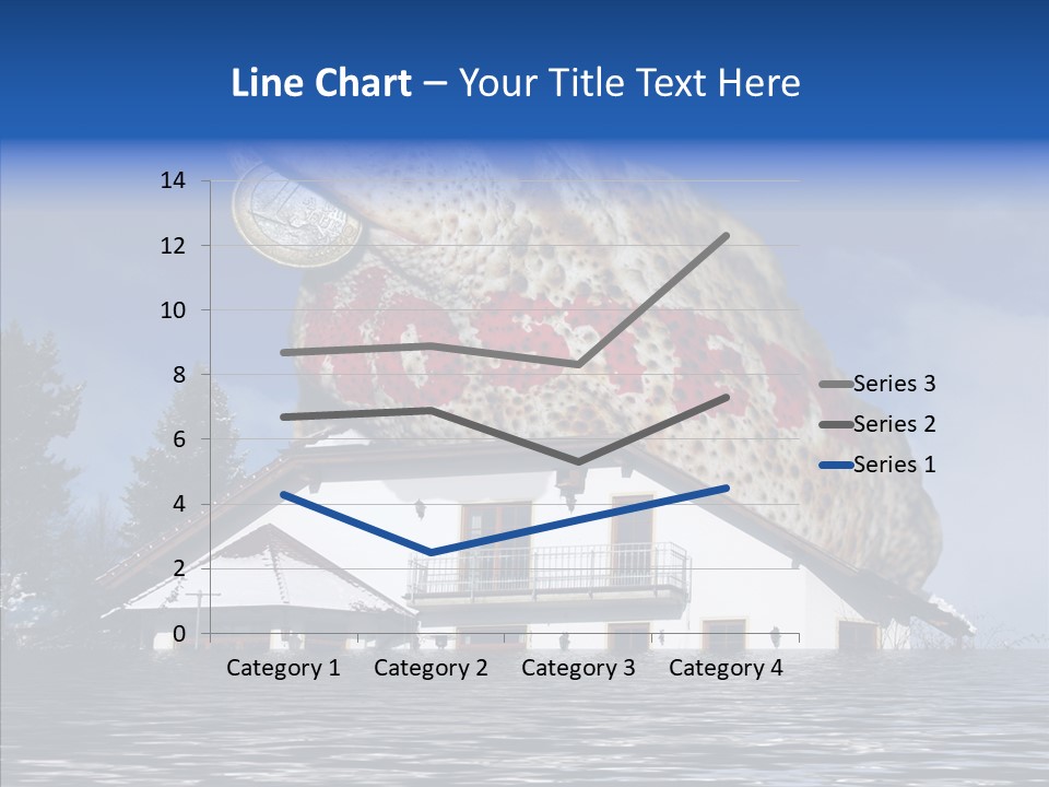 Familie Menschlich Hochwasser PowerPoint Template