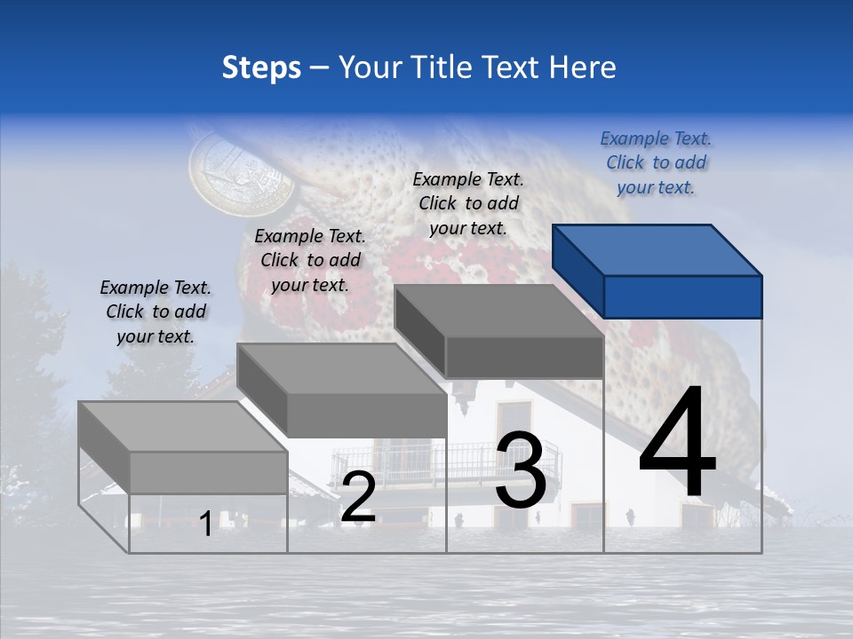 Familie Menschlich Hochwasser PowerPoint Template