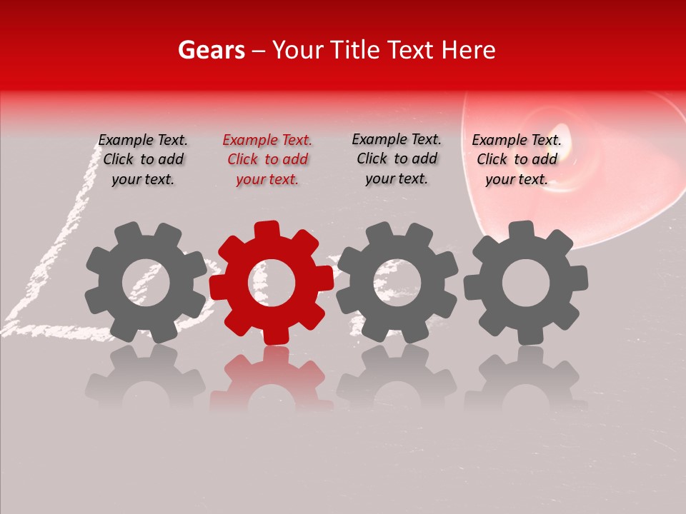 Bougies Aimer St Valentin PowerPoint Template