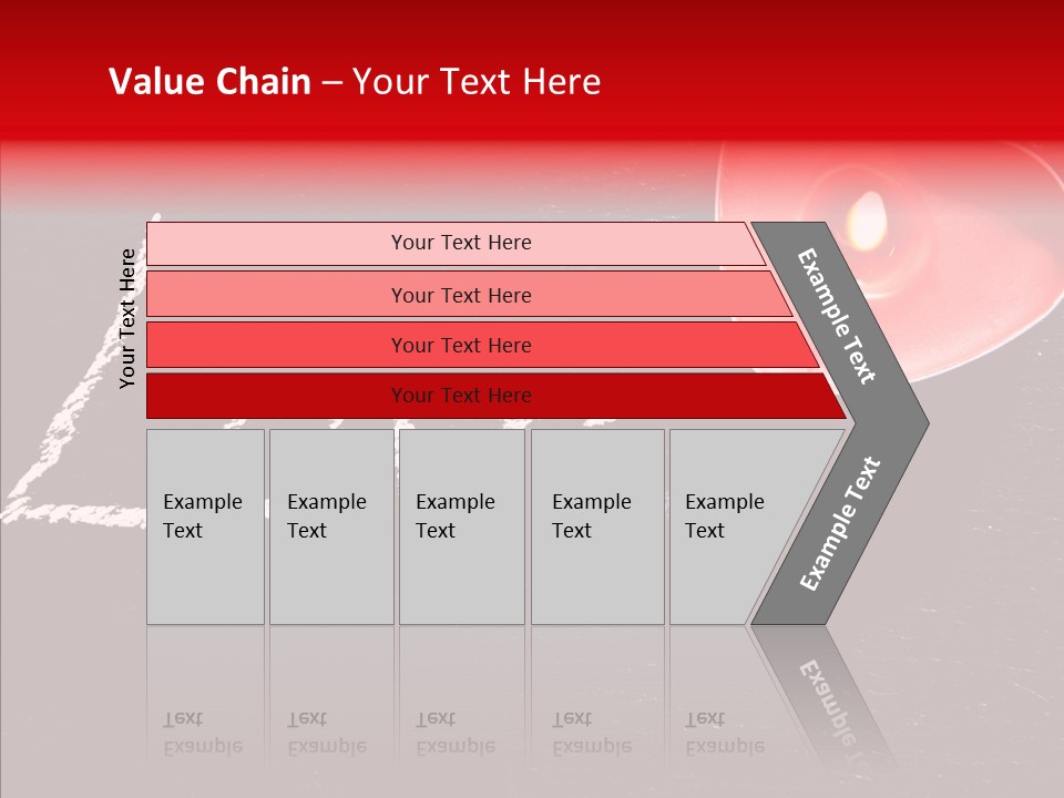Bougies Aimer St Valentin PowerPoint Template