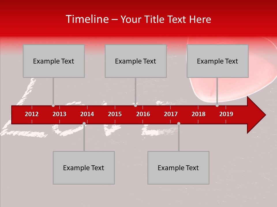 Bougies Aimer St Valentin PowerPoint Template