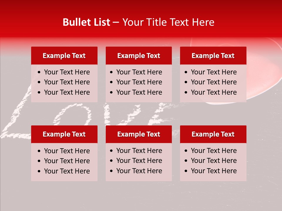 Bougies Aimer St Valentin PowerPoint Template