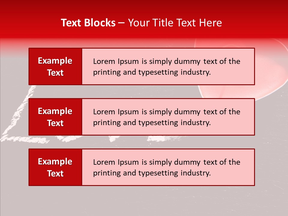 Bougies Aimer St Valentin PowerPoint Template