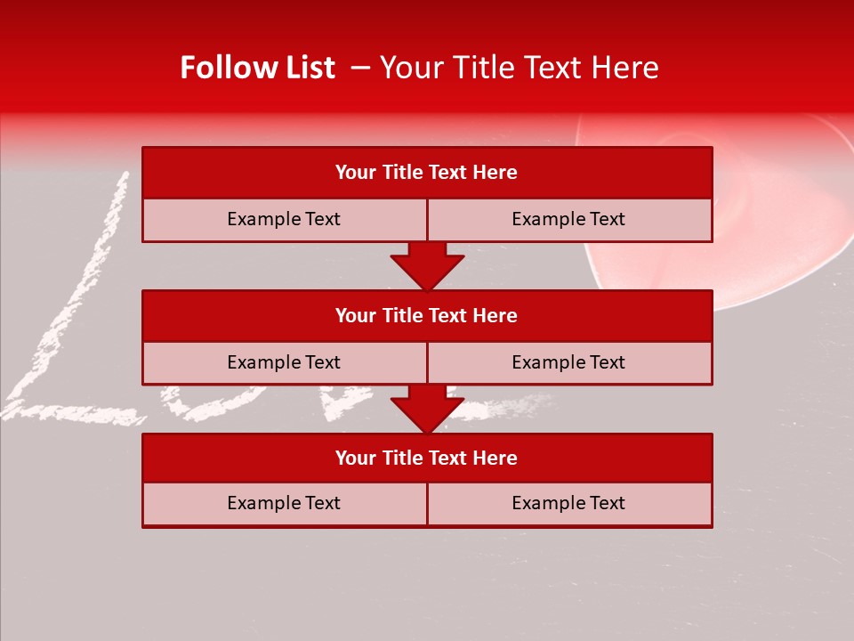 Bougies Aimer St Valentin PowerPoint Template