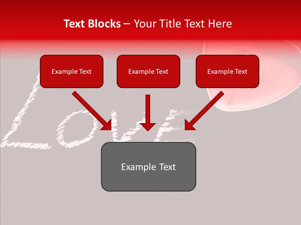 Bougies Aimer St Valentin PowerPoint Template