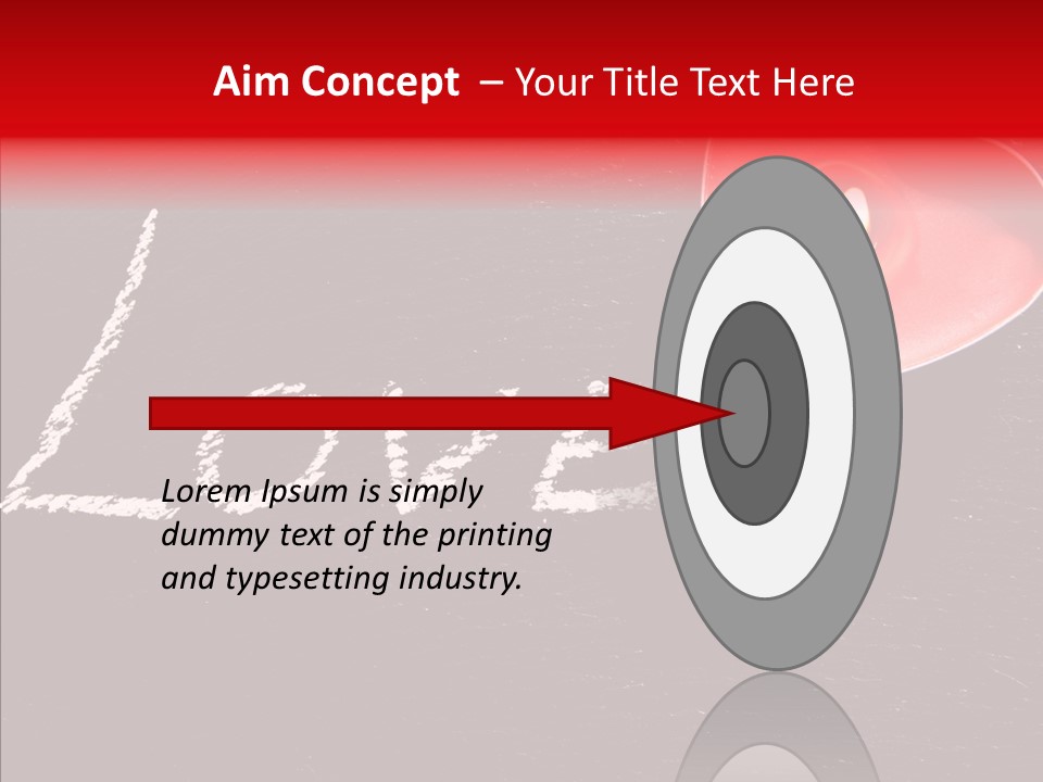 Bougies Aimer St Valentin PowerPoint Template