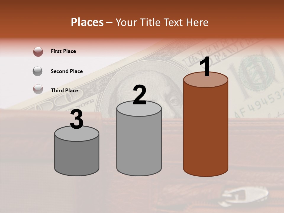 Purse American Sight PowerPoint Template