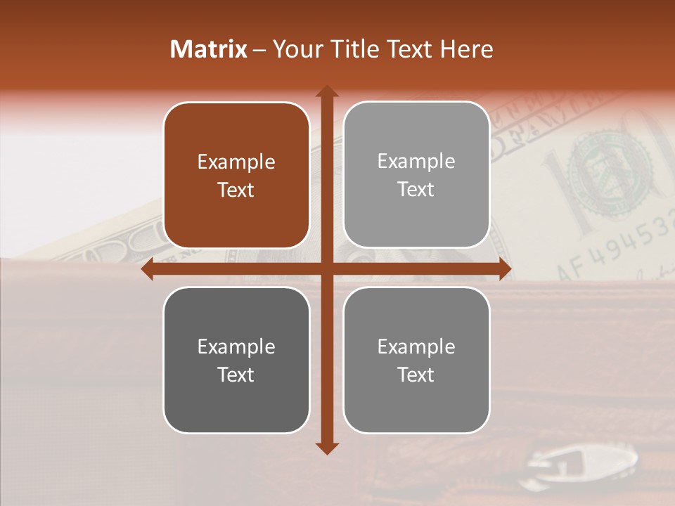 Purse American Sight PowerPoint Template