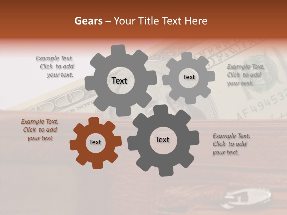 Purse American Sight PowerPoint Template