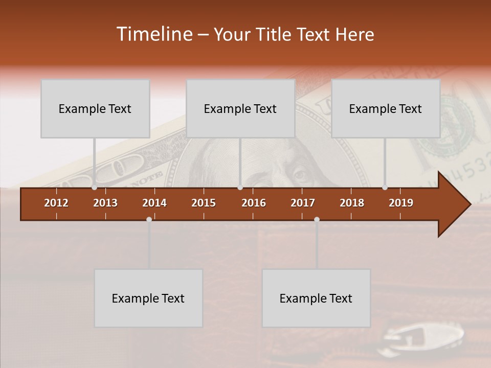 Purse American Sight PowerPoint Template