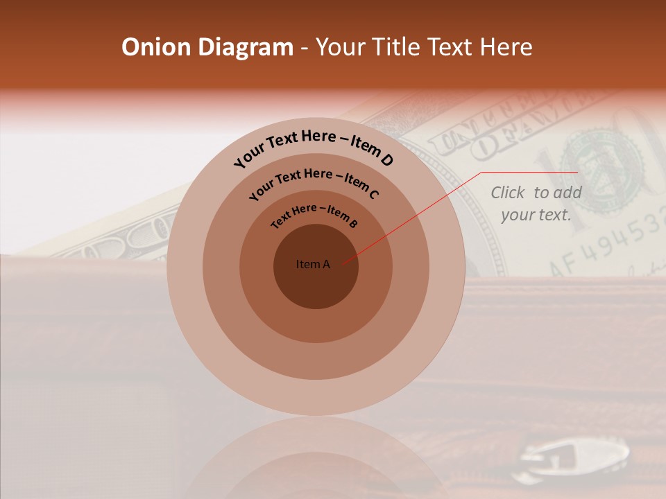 Purse American Sight PowerPoint Template