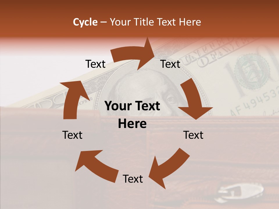 Purse American Sight PowerPoint Template