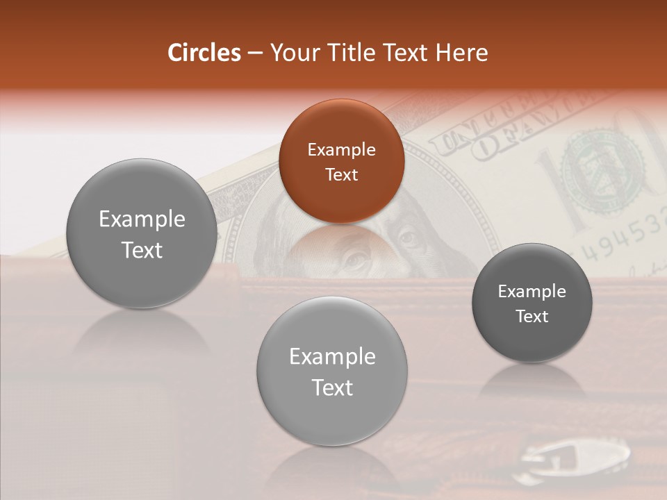 Purse American Sight PowerPoint Template