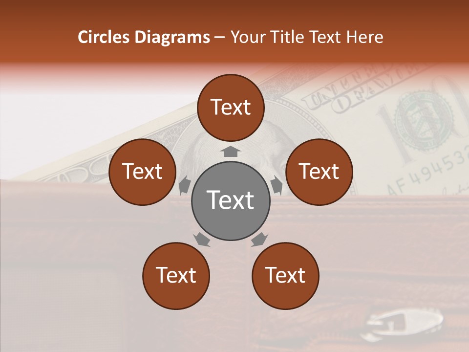 Purse American Sight PowerPoint Template