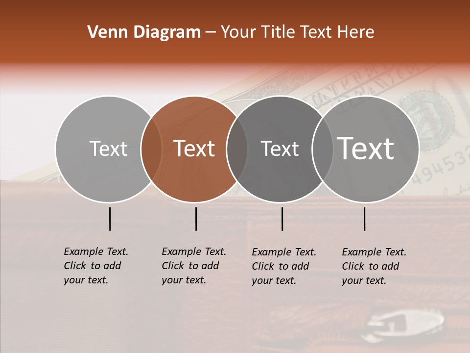 Purse American Sight PowerPoint Template