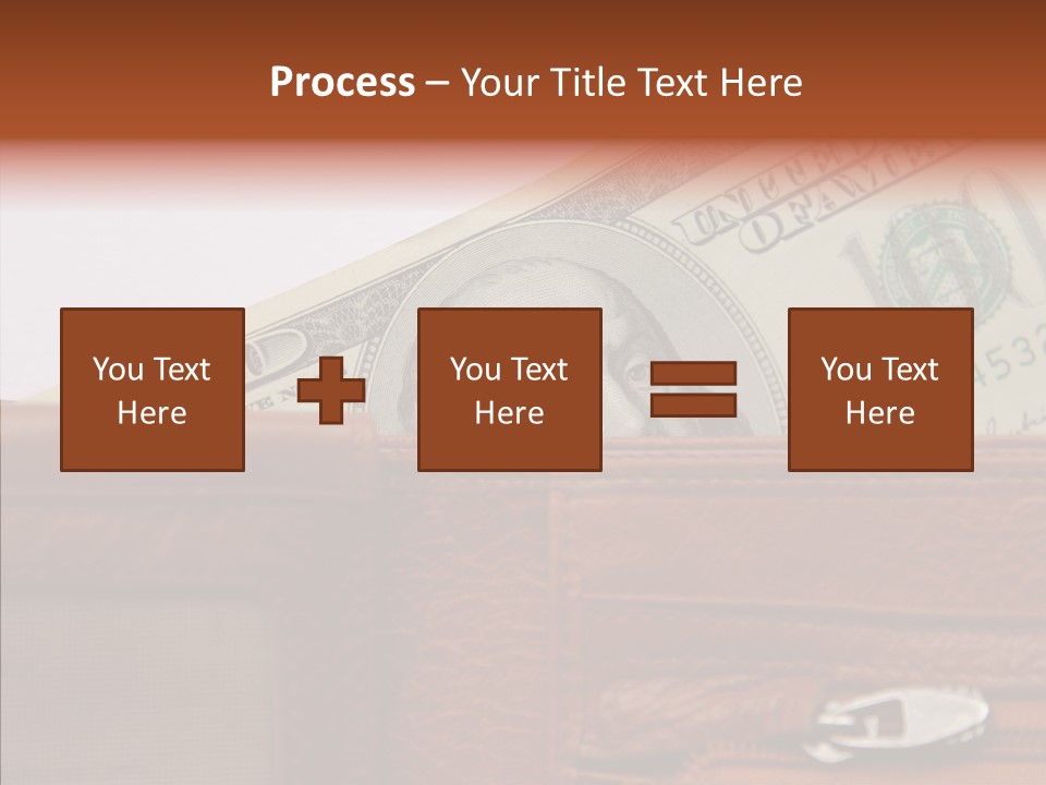 Purse American Sight PowerPoint Template