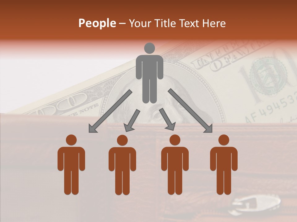 Purse American Sight PowerPoint Template