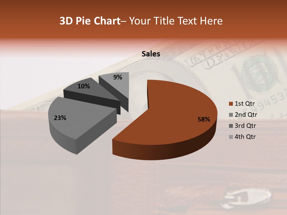 Purse American Sight PowerPoint Template