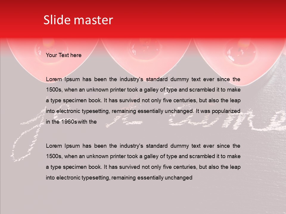 Rouge Noir Flamme PowerPoint Template