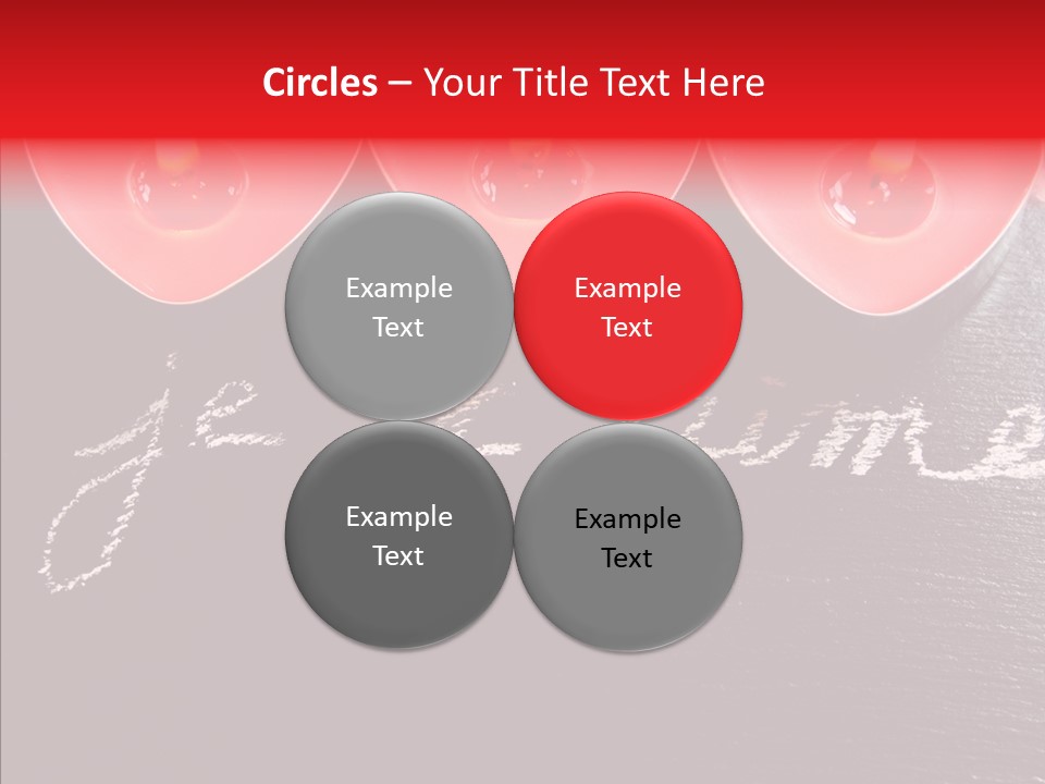 Rouge Noir Flamme PowerPoint Template