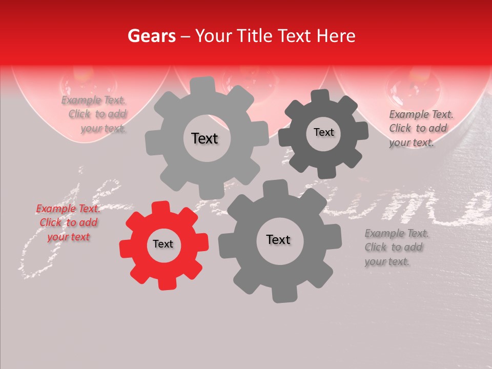 Rouge Noir Flamme PowerPoint Template