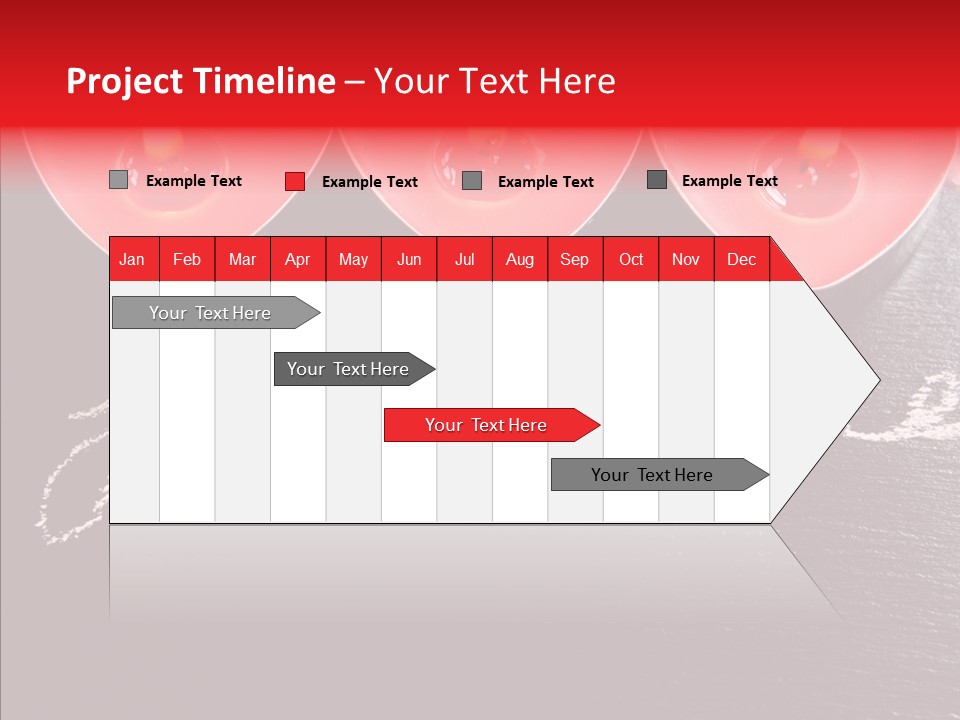 Rouge Noir Flamme PowerPoint Template