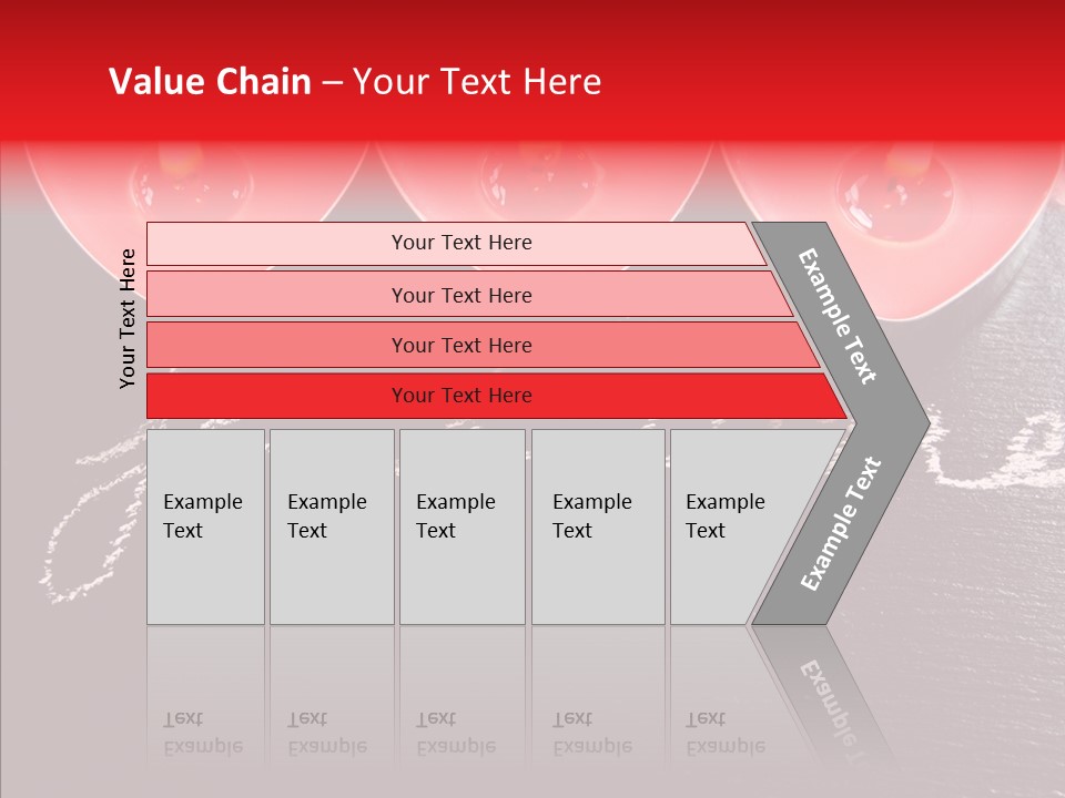 Rouge Noir Flamme PowerPoint Template