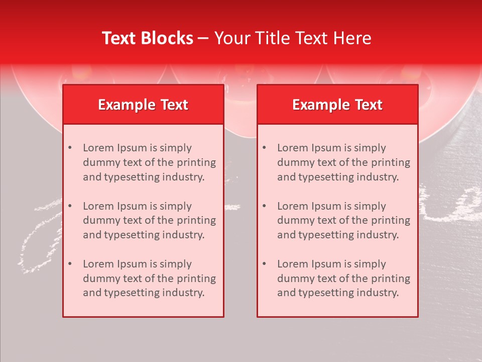 Rouge Noir Flamme PowerPoint Template